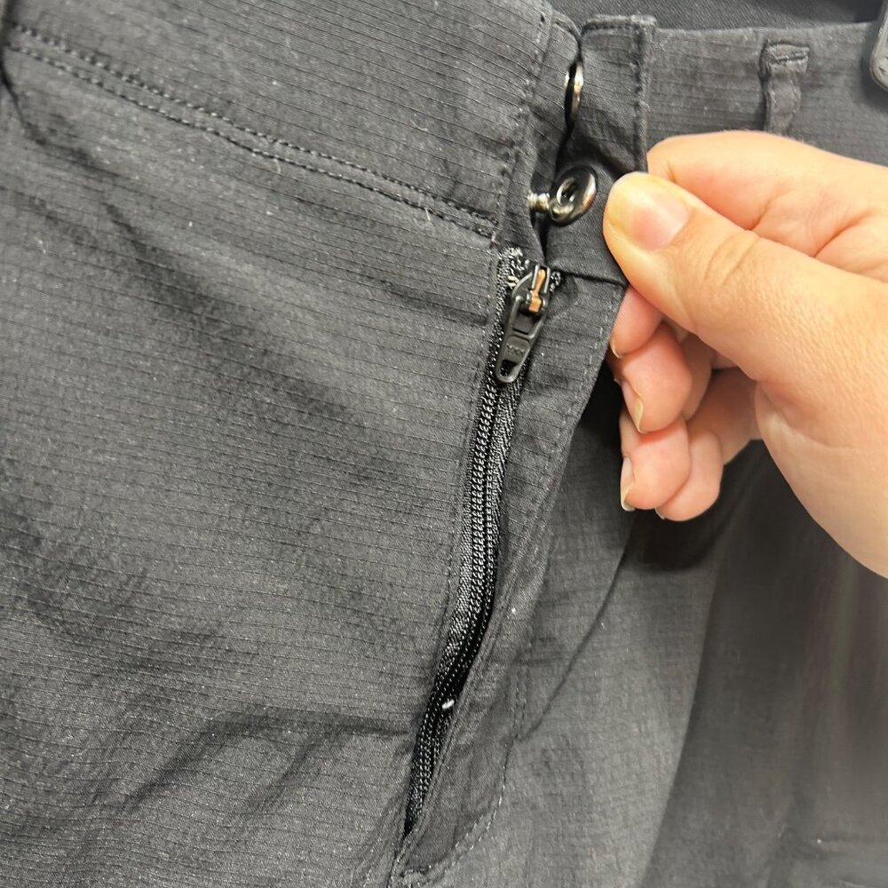 Athleta black Trekkie utility cargo pant outdoor 8 - Picture 6 of 12